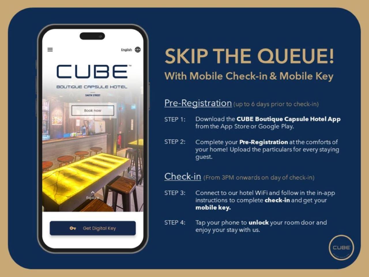 Cube Boutique Capsule Hotel At Chinatown Сингапур Экстерьер фото